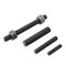 ASTM A320 L7M Black Finish Metric alle Faden-Rod For High Pressure Pipe-Linien