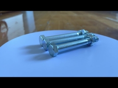 SAE J429 Grade 2 verzinkte Sechskantschraube mit Teilgewinde